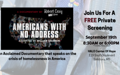 HALO Hosts Free Screening of Documentary on the Homelessness Crisis, Americans With No Address